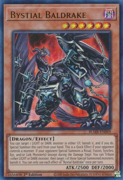 Bystial Baldrake (BLMR-EN069) [Battles of Legend: Monstrous Revenge]