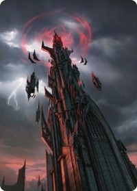 Barad-dur Art Card (54) [Art Series: Universes Beyond: The Lord of the Rings: Tales of Middle-earth]