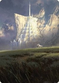 Minas Tirith Art Card (55) [Art Series: Universes Beyond: The Lord of the Rings: Tales of Middle-earth]