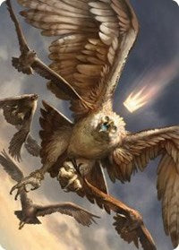 Gwaihir, Greatest of the Eagles Art Card (59) [Art Series: Universes Beyond: The Lord of the Rings: Tales of Middle-earth]