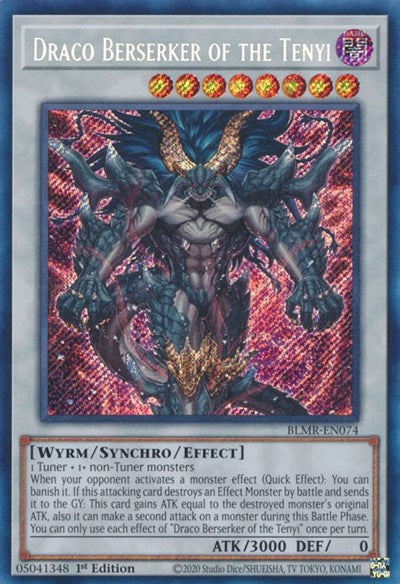 Draco Berserker of the Tenyi (BLMR-EN074) [Battles of Legend: Monstrous Revenge]