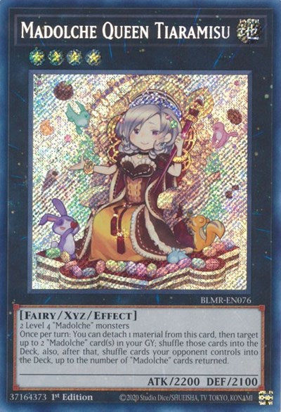 Madolche Queen Tiaramisu (BLMR-EN076) [Battles of Legend: Monstrous Revenge]