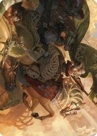 Marshal's Anthem Art Card (68) [Art Series: Universes Beyond: The Lord of the Rings: Tales of Middle-earth]