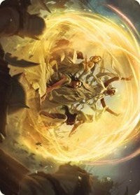 Heroic Intervention Art Card (73) [Art Series: Universes Beyond: The Lord of the Rings: Tales of Middle-earth]