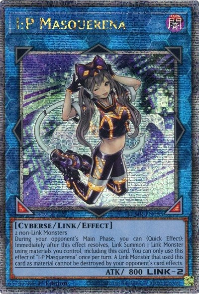 I:P Masquerena (Quarter Century Secret Rare) (BLMR-EN085) [Battles of Legend: Monstrous Revenge]