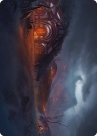 Field of Ruin Art Card (77) [Art Series: Universes Beyond: The Lord of the Rings: Tales of Middle-earth]