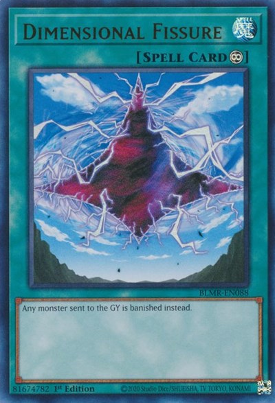 Dimensional Fissure (BLMR-EN088) [Battles of Legend: Monstrous Revenge]
