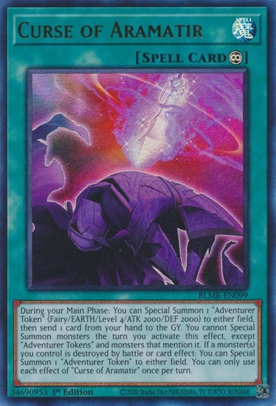 Curse of Aramatir (BLMR-EN099) [Battles of Legend: Monstrous Revenge]