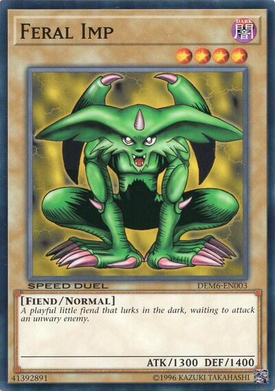 Feral Imp (DEM6-EN003) [Speed Duel Demo Deck 2020]