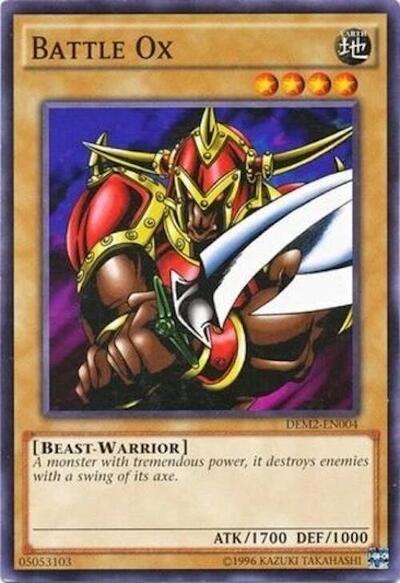 Battle Ox (DEM6-EN004) [Speed Duel Demo Deck 2020]