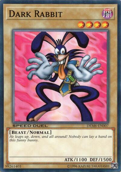 Dark Rabbit (DEM6-EN007) [Speed Duel Demo Deck 2020]