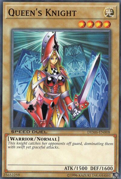 Queen's Knight (DEM6-EN008) [Speed Duel Demo Deck 2020]