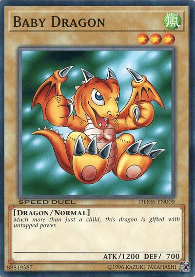 Baby Dragon (DEM6-EN009) [Speed Duel Demo Deck 2020]