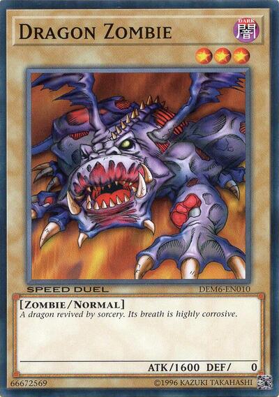 Dragon Zombie (DEM6-EN010) [Speed Duel Demo Deck 2020]