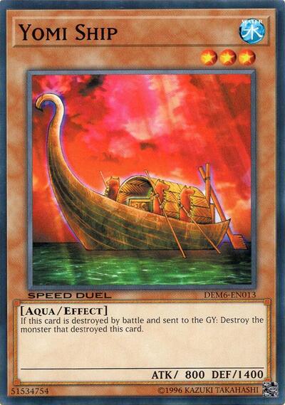 Yomi Ship (DEM6-EN013) [Speed Duel Demo Deck 2020]
