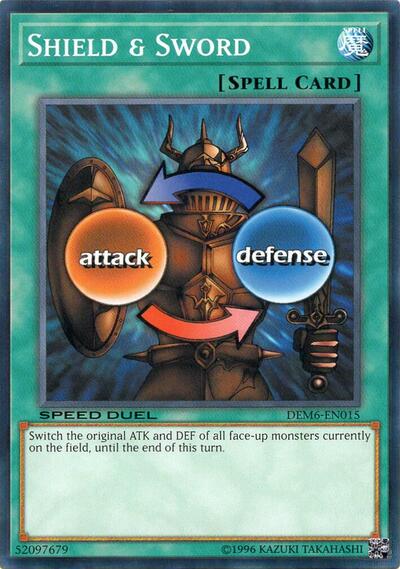 Shield & Sword (DEM6-EN015) [Speed Duel Demo Deck 2020]
