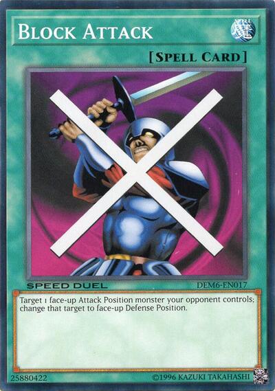 Block Attack (DEM6-EN017) [Speed Duel Demo Deck 2020]