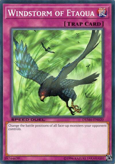 Windstorm of Etaqua (DEM6-EN020) [Speed Duel Demo Deck 2020]
