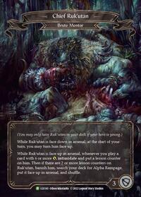 Chief Ruk'utan - LGS145 (LGS145) [Flesh and Blood: Promo Cards]