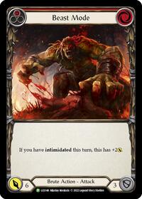 Beast Mode - LGS146 (LGS146) [Flesh and Blood: Promo Cards]