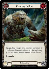 Clearing Bellow - LGS147 (LGS147) [Flesh and Blood: Promo Cards]