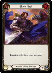 Blade Flash - LGS149 (LGS149) [Flesh and Blood: Promo Cards]