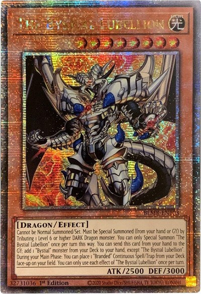 The Bystial Lubellion (Quarter Century Secret Rare) (BLMR-EN103) [Battles of Legend: Monstrous Revenge]