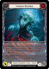Vantom Banshee (Red) (Extended Art) - LGS157 (LGS157) [Flesh and Blood: Promo Cards]