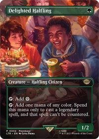 Delighted Halfling (0402) (402) [Prerelease Cards]
