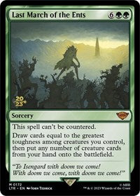Last March of the Ents (172) [Prerelease Cards]