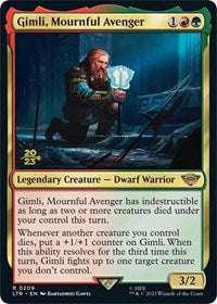 Gimli, Mournful Avenger (209) [Prerelease Cards]