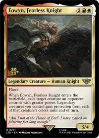 Eowyn, Fearless Knight (201) [Prerelease Cards]