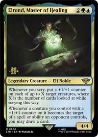 Elrond, Master of Healing (200) [Prerelease Cards]