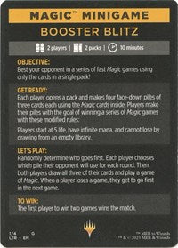 Magic Minigame: Booster Blitz (1) [Universes Beyond: The Lord of the Rings: Tales of Middle-earth]