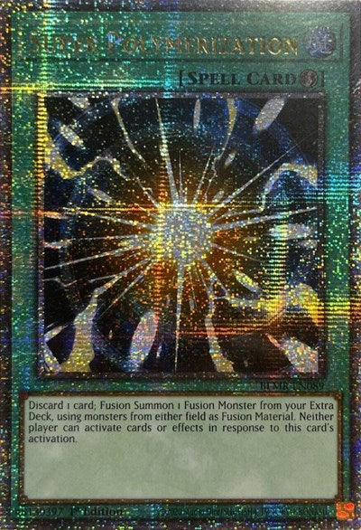 Super Polymerization (Quarter Century Secret Rare) (BLMR-EN089) [Battles of Legend: Monstrous Revenge]