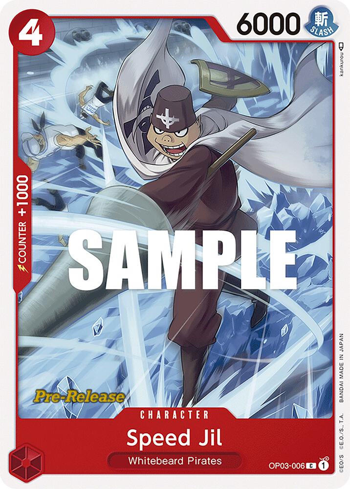 Speed Jil (OP03-006) [Pillars of Strength Pre-Release Cards]