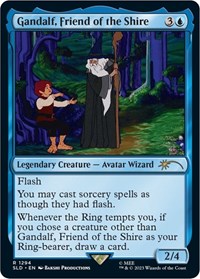 Gandalf, Friend of the Shire (1294) [Secret Lair Drop Series]