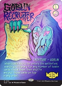 Goblin Recruiter (Rainbow Foil) (1313) [Secret Lair Drop Series]