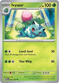 Ivysaur - 002/165 (002/165) [SV: Scarlet & Violet 151]