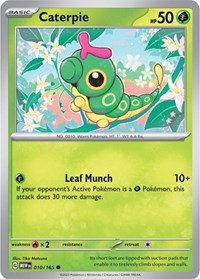 Caterpie - 010/165 (010/165) [SV: Scarlet & Violet 151]