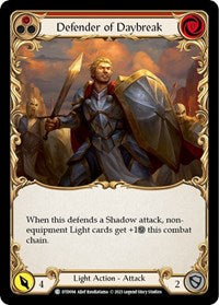 Defender of Daybreak (Red) (DTD094) [Dusk till Dawn]
