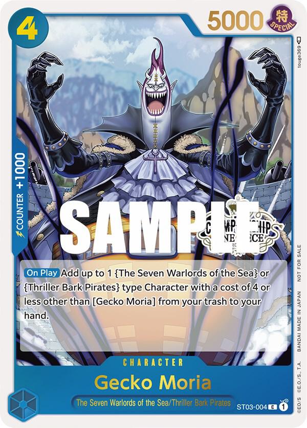 Gecko Moria (Store Championship 2023 Participation Pack Vol.1) (ST03-004) [One Piece Promotion Cards]