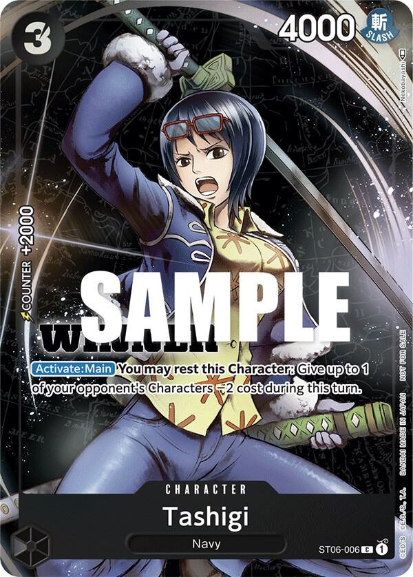 Tashigi (Winner Pack Vol. 4) (ST06-006) [One Piece Promotion Cards]