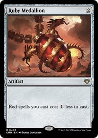 Ruby Medallion (405) [Commander Masters]