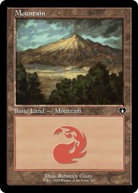 Mountain (447) (Retro Frame) (447) [Commander Masters]