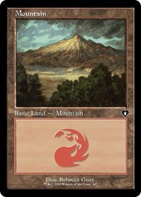 Mountain (447) (Retro Frame) (447) [Commander Masters]