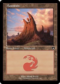 Mountain (448) (Retro Frame) (448) [Commander Masters]