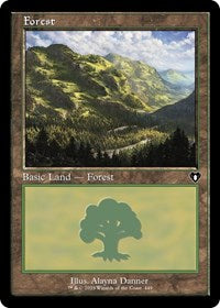 Forest (449) (Retro Frame) (449) [Commander Masters]