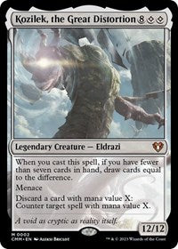 Kozilek, the Great Distortion (2) [Commander Masters]