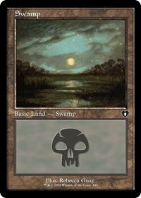 Swamp (444) (Retro Frame) (444) [Commander Masters]